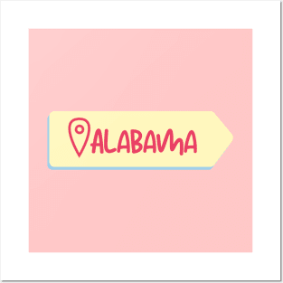 ALABAMA Posters and Art